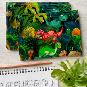 Dinosaur Park Envelope