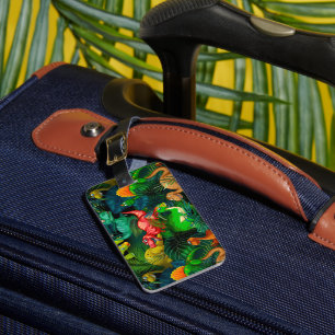 Dinosaur Park Luggage Tag