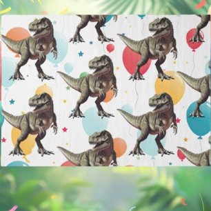 Dinosaur Party Balloon Tissue Paper