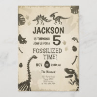 Dinosaur Party Boy Fossil Dino Dig Birthday