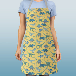 Dinosaur Pattern Apron