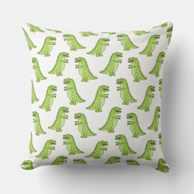 Dinosaur Pattern Cushion (Front)