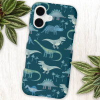 Dinosaur Pattern Green