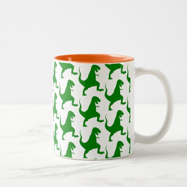 Dinosaur Pattern mug |  Cute Kids Mug (Right)