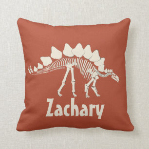 Dinosaur Personalised Throw Pillow