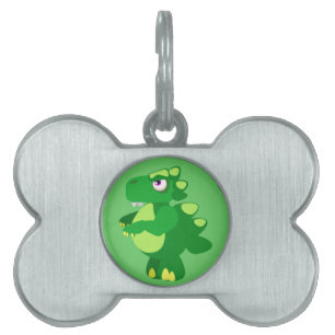 Dinosaur Pet Tag