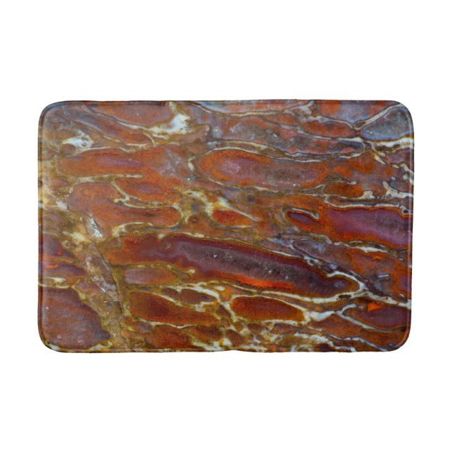 Dinosaur Petrified Bone Bath Mat (Front)