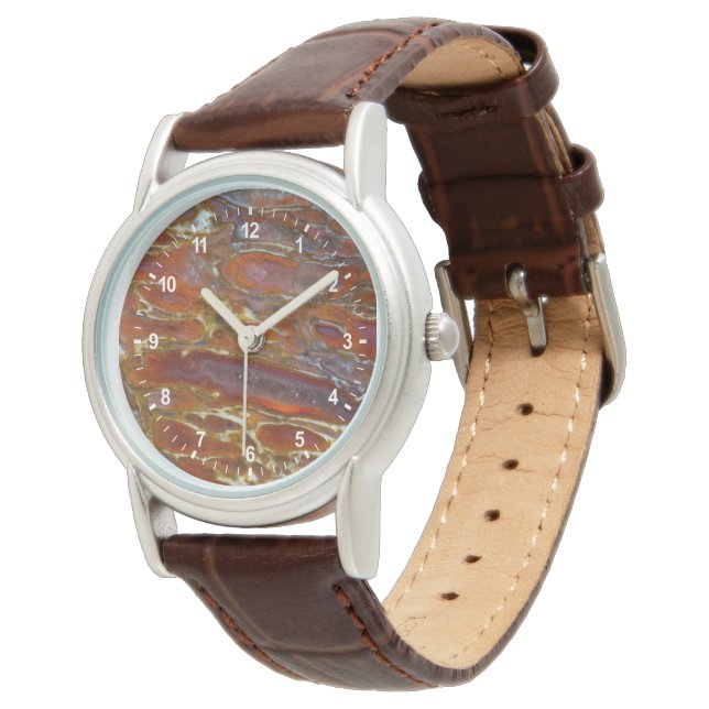 Dinosaur Petrified Bone Watch (Angled)