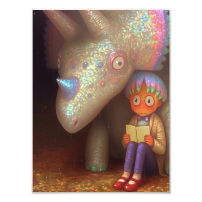 Dinosaur Photo Print (Front)