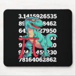 Dinosaur Pi Day T Rex Funny Math 3.14 Teacher Stud Mouse Pad<br><div class="desc">Dinosaur Pi Day T Rex Funny Math 3.14 Teacher Student</div>