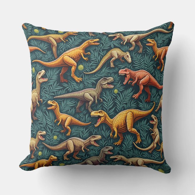 Dinosaur Pillow Cushion (Front)