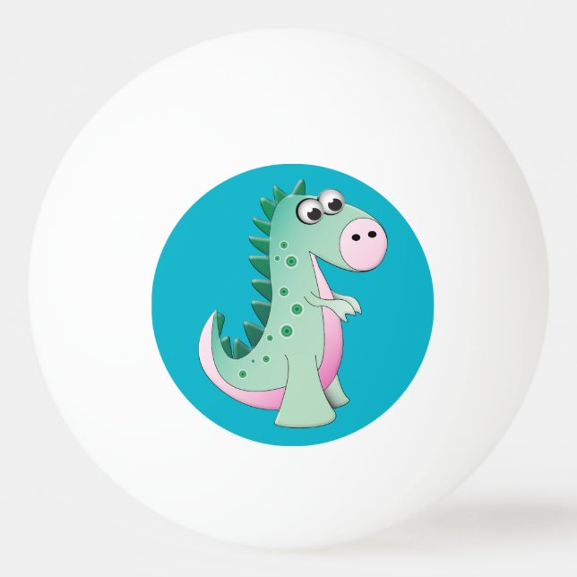 Dinosaur Ping Pong Ball (Front)