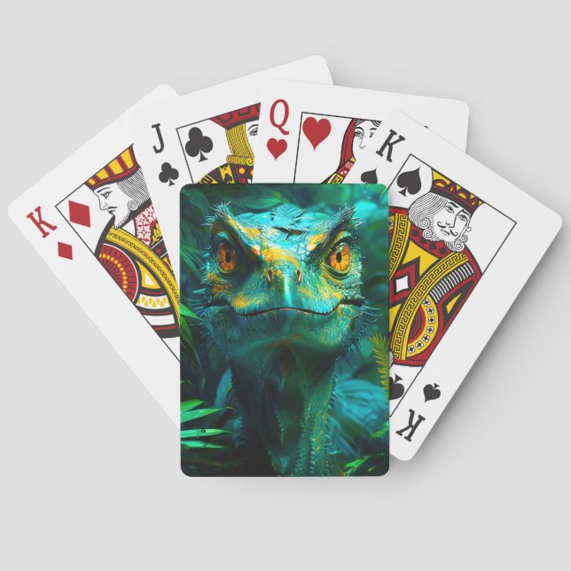 Dinosaur Playing Cards (Back)