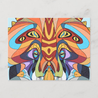 Dinosaur postcard - Stellasaurus