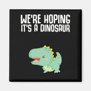 Dinosaur Pregnancy Announcement Dino Joke Magnet