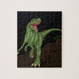 Dinosaur - Prehistoric Night Jigsaw Puzzle