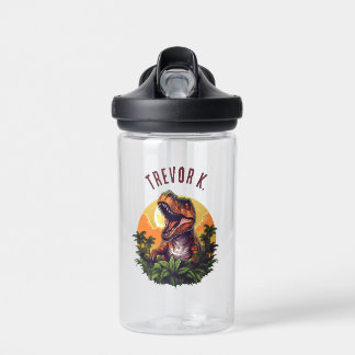 Dinosaur Rawr Customisable Kids Water Bottle