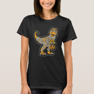 Dinosaur Rex Mummy   Quote Pumpkin Halloween Costu T-Shirt