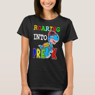 Dinosaur Rex  Pre K Cute Go Back To School Prek T-Shirt