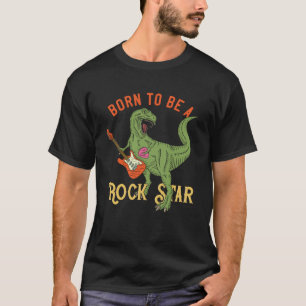 Dinosaur Rex Rockstar Perfect Trex Gif T-Shirt