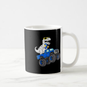Dinosaur Riding Truck World Down Syndrome Day Boys Coffee Mug