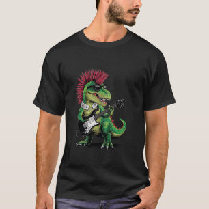 Dinosaur Rock and Roll Men Women Kid Dinosaur Play T-Shirt