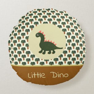 Dinosaur Round Cushion