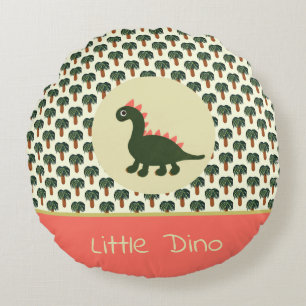 Dinosaur Round Cushion