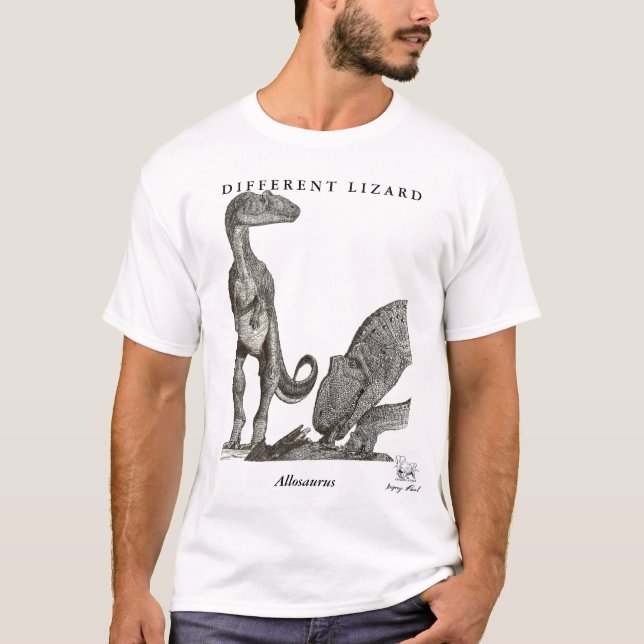 Dinosaur Shirt Allosaurus Gregory Paul (Front)