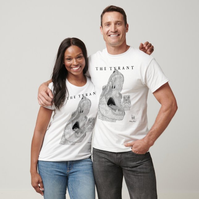 Dinosaur Shirt T Rex The Tyrant Greg Paul (Unisex)