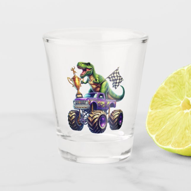 Dinosaur  shot glass (Front)