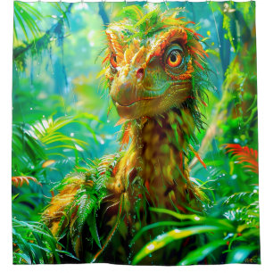 Dinosaur Shower Curtain