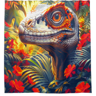 Dinosaur Shower Curtain