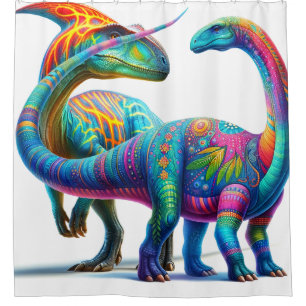 Dinosaur Shower Curtain