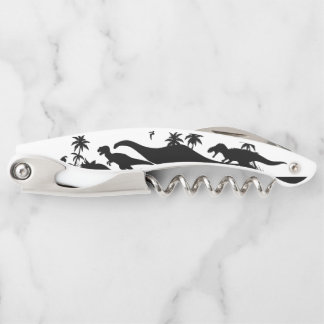 Dinosaur Silhouettes Corkscrew