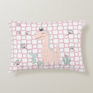 Dinosaur Simple Scandinavian Child Design Decorative Cushion