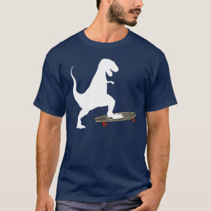 Dinosaur Skateboarding T-Shirt
