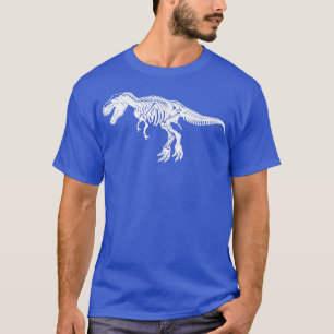 Dinosaur Skeleton Funny Reptile Animal Lover Graph T-Shirt