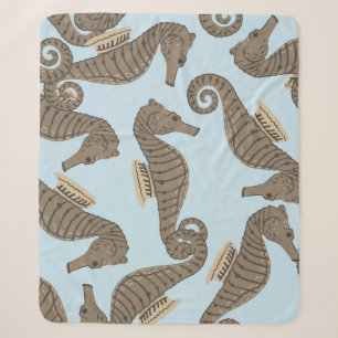 Dinosaur skeleton, grunge seamless pattern. sherpa blanket