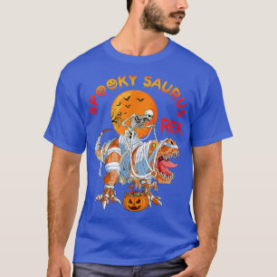Dinosaur Skeleton T re Scary, Spooky Saurus Re PH T-Shirt