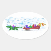 Dinosaur Sleigh Ride