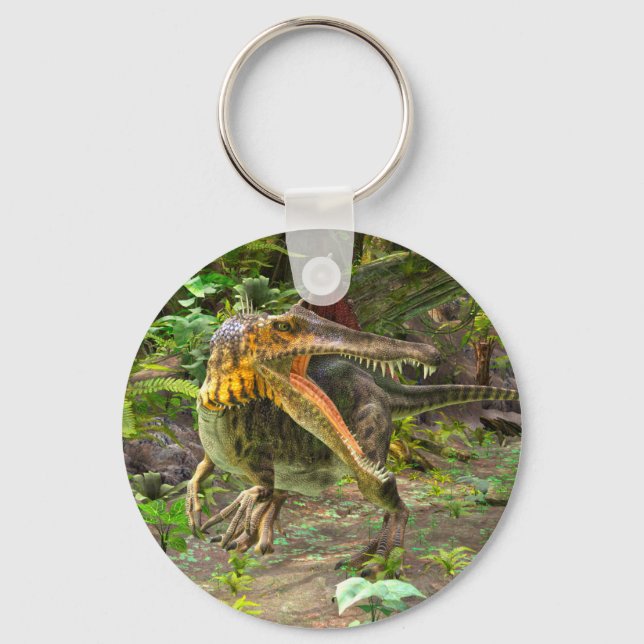 Dinosaur Spinosaurus Key Ring (Front)