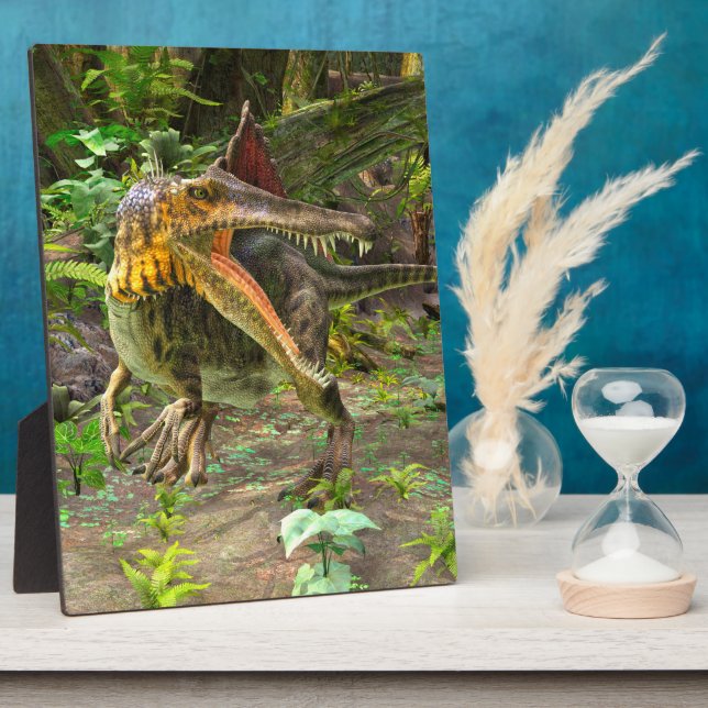 Dinosaur Spinosaurus Plaque (Side)