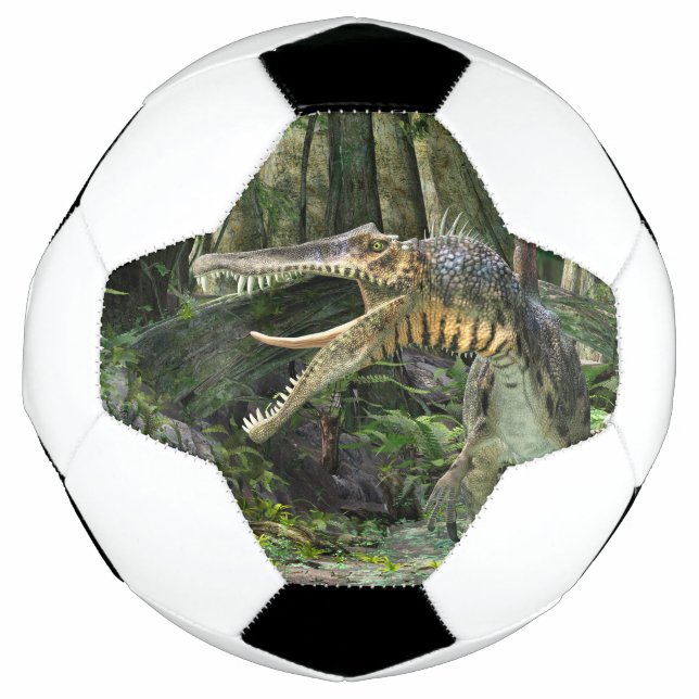 Dinosaur Spinosaurus Soccer Ball (Front)