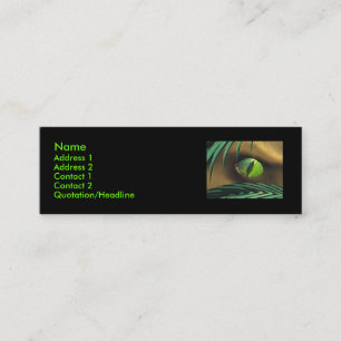 Dinosaur Spy Mini Business Card