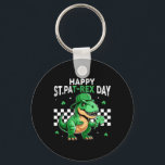 Dinosaur St Patricks Day Happy St Pat T Rex Day Bo Key Ring<br><div class="desc">Dinosaur St Patricks Day Happy St Pat T Rex Day Boys Kids</div>