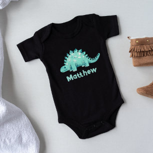 Dinosaur Stegosaurus Baby Bodysuit