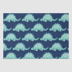 Dinosaur Stegosaurus Kids Birthday Tissue Paper