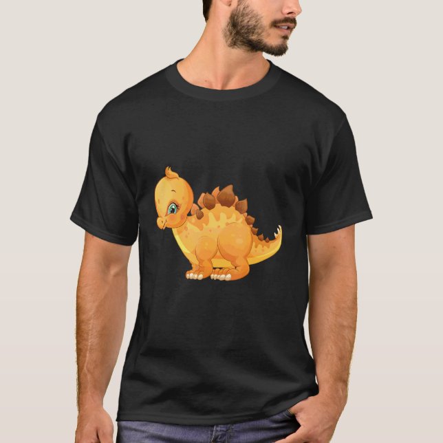 Dinosaur  Stegosaurus  T-Shirt (Front)