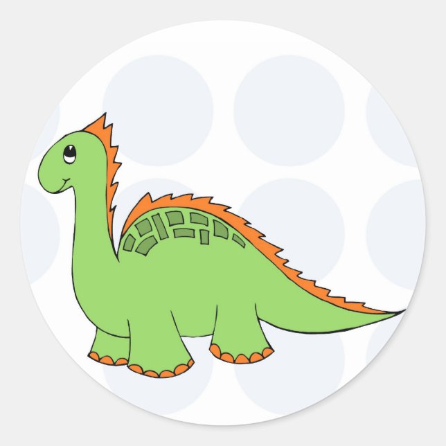 dinosaur sticker (Front)